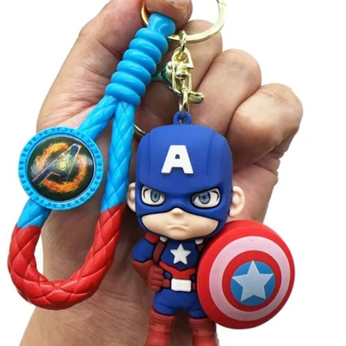 Captain America keychain new rubber