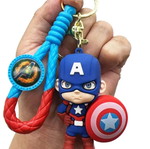 Captain America keychain new rubber