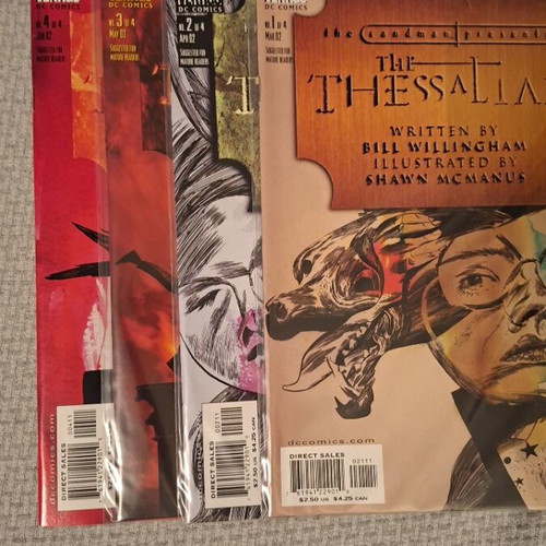 Mini series of 4 issues "The Sandman Presents: The Thessaliad"
