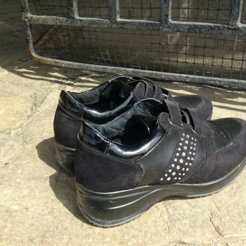Shoes used, black, size 37