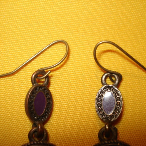 Vintage unique dangling earrings like new