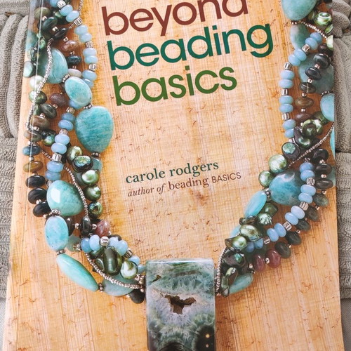Beyond Beading Basics book like new for jewelry art