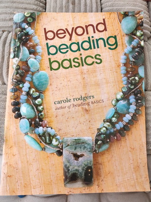 Beyond Beading Basics book like new for jewelry art