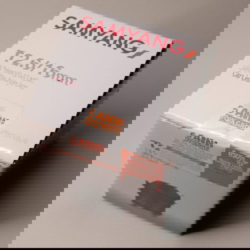 Samyang 16mm T2.6 Full Frame φακός καινούργιος με εγγύηση