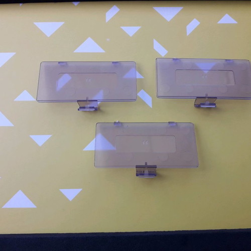 Game Boy Pocket battery cover new transparent