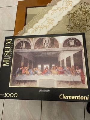 Puzzle 1000 pieces used, The Last Supper