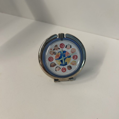 Swatch Pop-Up Musicall One World vintage table clock used