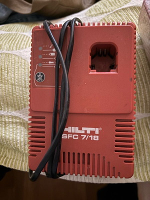Hilti SFC 7/18 battery charger like new with slow discharge function