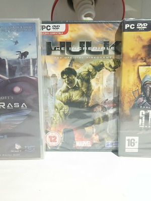 Συλλεκτικά παιχνίδια PC καινούργια, πακέτο 3 σφραγισμένα