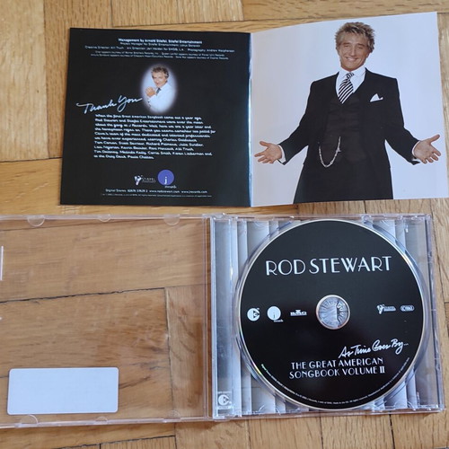 Rod Stewart As Time Goes By The Great American Songbook Vol. II CD
