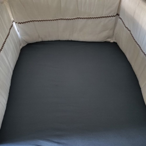 Cot bumper used, cotton, Greek made