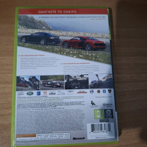 Forza Motorsport 3 Xbox 360 like new