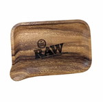 Raw rolling tray solid wood 27.5x17.5cm new
