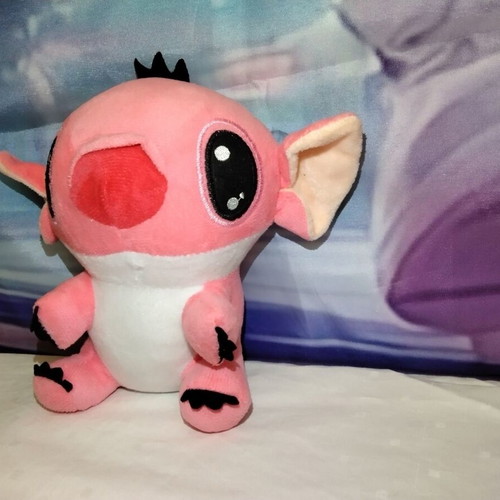 Lilo & Stitch Angel plush toy used, 18 cm