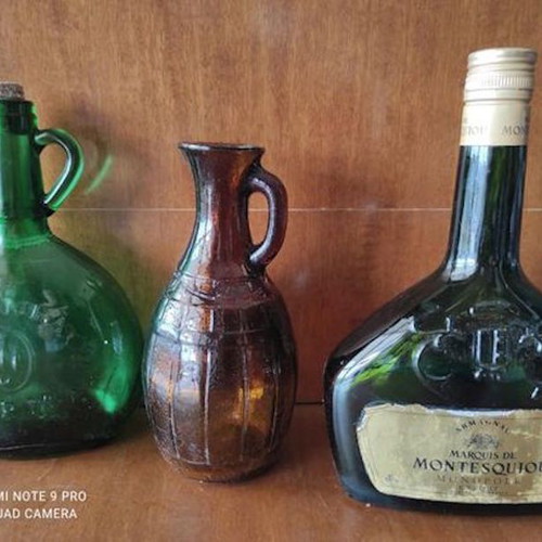 Beautiful used bottles