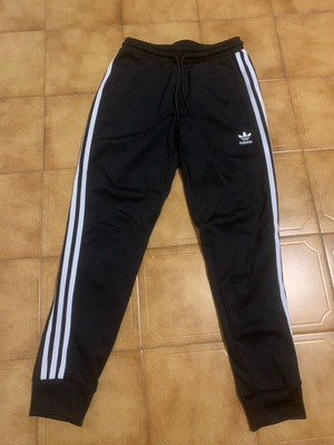 Adidas women's slim fit tracksuit like new, black XS