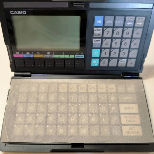 Casio SF-4000 Digital Diary vintage, complete in box, like new