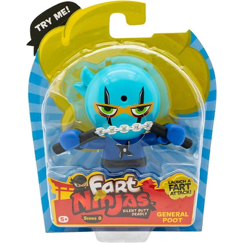 Fart Ninjas figure new with motion sensor and sound effects