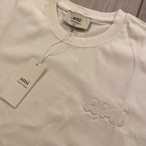 Ami T-shirt new, white, sizes M L XXL