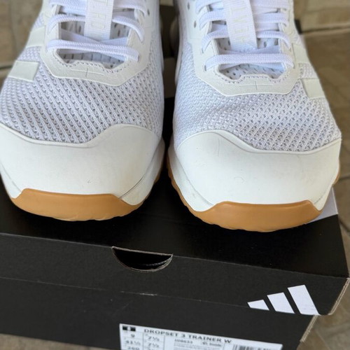 Adidas Dropset 3 athletic shoes new, size 41 1/3, white