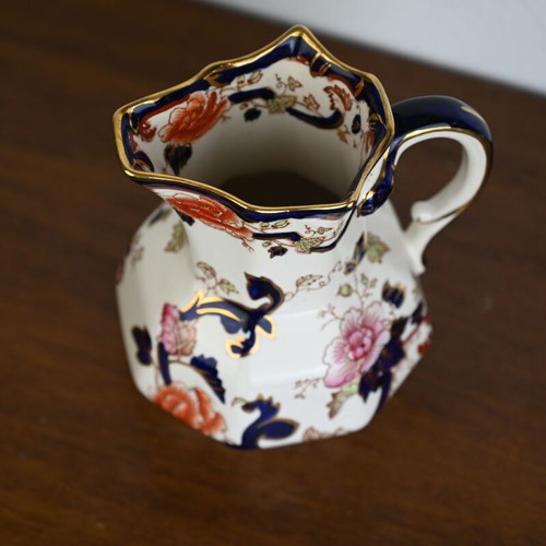 Mason's Ironstone Mandalay jug like new, Imari floral design