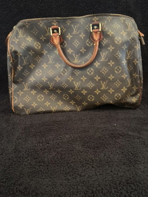 LV Speedy τσάντα χειρός μεταχειρισμένη Louis Vuitton 40x25x20 εκ.