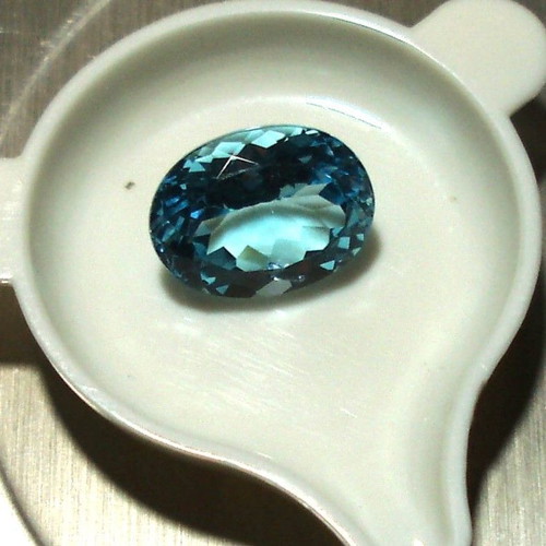 Blue Topaz mineral 12.55 ct new