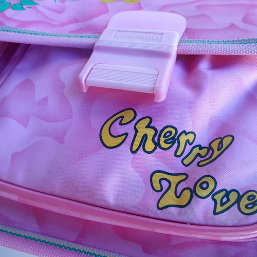 Cherry Love school bag 80s decade new, square, large size