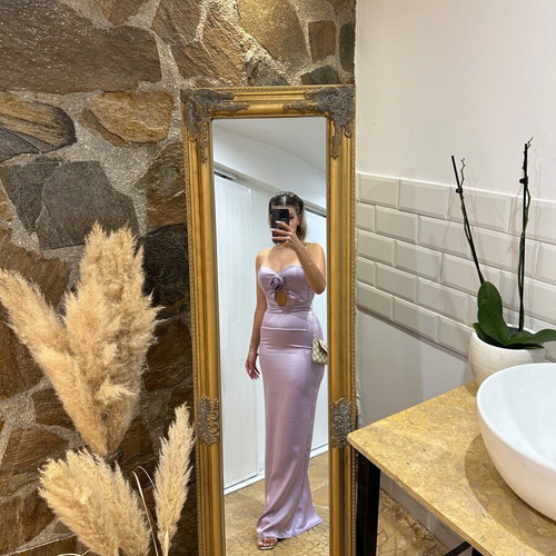 Chalina Mer by Olga Theodoropoulou dress like new, pink-purple