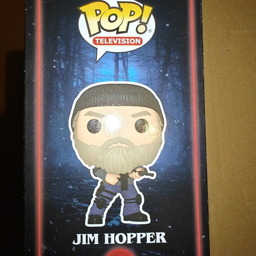 Funko Pop! Stranger Things Jim Hopper vinyl figure new