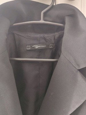 Σακάκι Raxevsky μαύρο μέγεθος L 100% polyester σαν καινούργιο