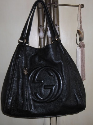 Gucci Soho τσάντα σε εξαιρετική κατάσταση, ώμου ή χειρός, μαύρη