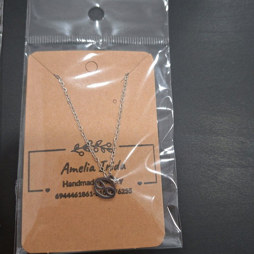 Stainless steel zodiac necklaces new in gold and silver colors