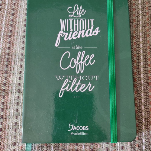 Jacobs collectible agenda in excellent condition, green