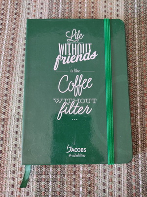 Jacobs collectible agenda in excellent condition, green
