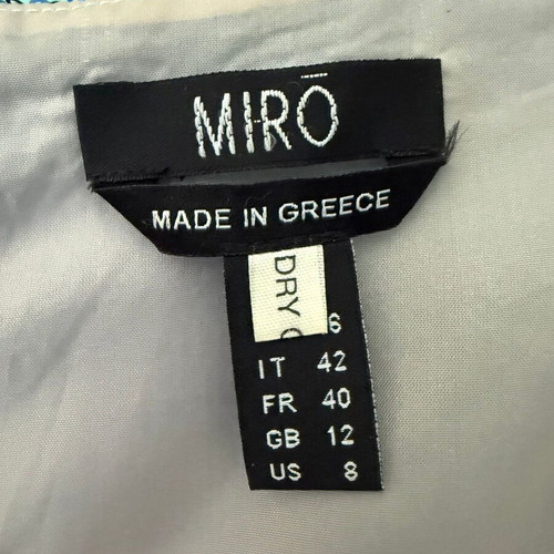 Mi-Rō electric blue sequin dress used, midi length
