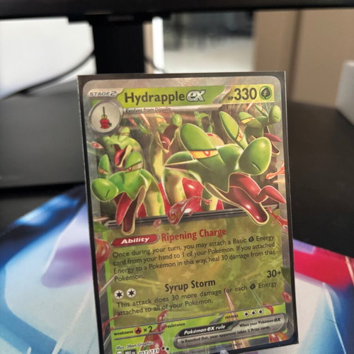 Hydrapple EX Pokémon TCG card near mint from Prismatic Evolutions set