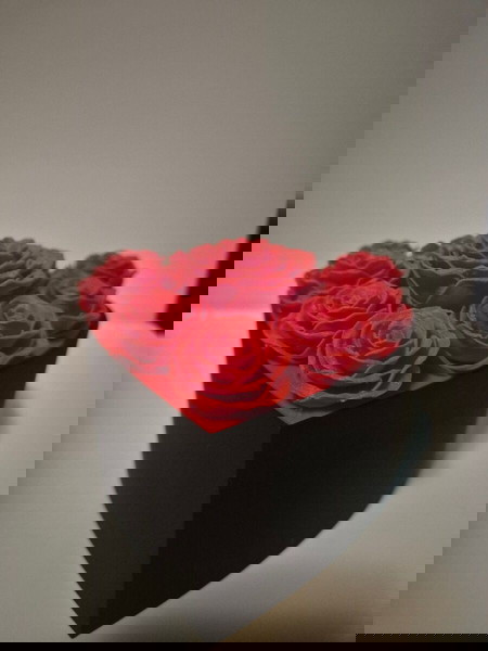 ΕΚΤΥΠΩΜΕΝO 3D ΚΟΥΤΙ ΚΑΡΔΙΑ ΤΡΙΑΝΤΑΦΥΛΛΑ