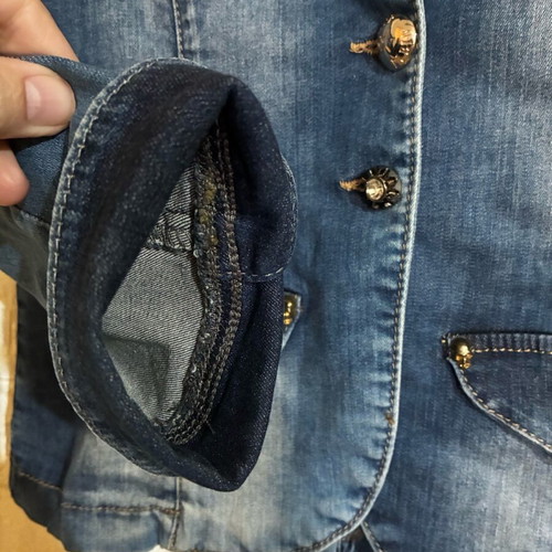 Philipp Plein denim jacket like new, blue