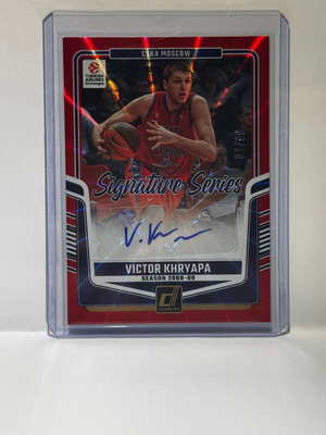 Κάρτα Panini Donruss Euroleague Victor Khryapa Signature Series 2024-25 καινούργιο