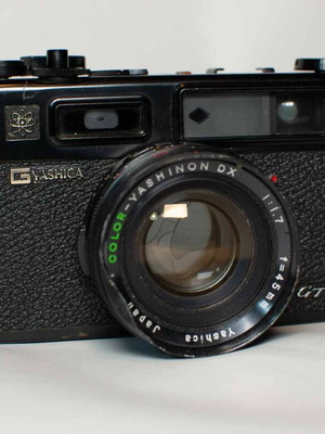 Yashica Electro 35 GT 35mm αναλογική φωτογραφική μηχανή μεταχειρισμένη, δεν λειτουργεί
