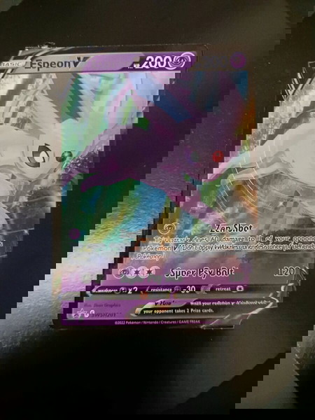 Espeon v promo from evolving skies