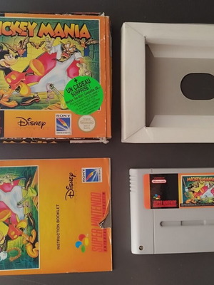 Mickey Mania παιχνίδι SNES μεταχειρισμένο, αγγλικό