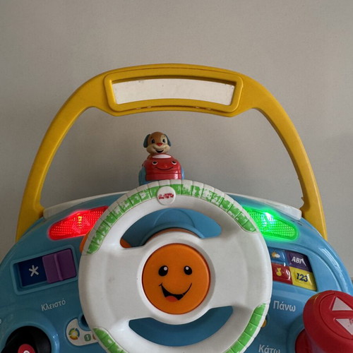Fisher Price Educational Steering Wheel with Light and Sounds used