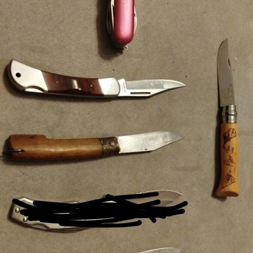 Opinel No8+ σετ EDC μεταχειρισμένο