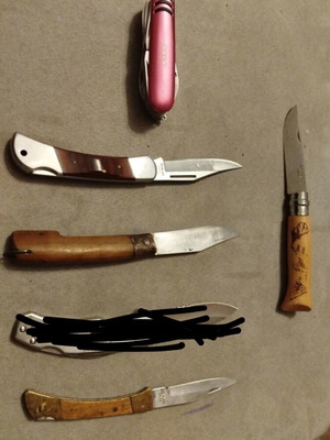 Opinel No8+ σετ EDC μεταχειρισμένο