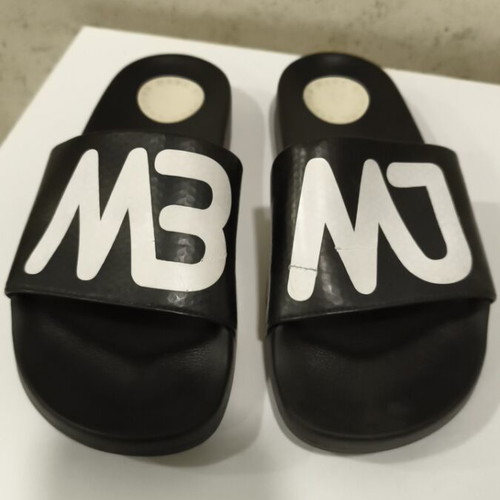Marc Jacobs women's slides with white logo, size 37