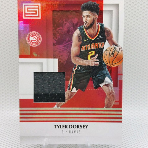 Panini Status Basketball Patch Tyler Dorsey with worn fabric like new