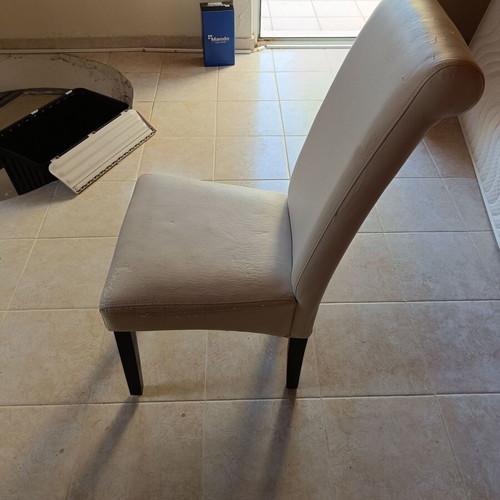 Living room chairs used, set of 6 pieces