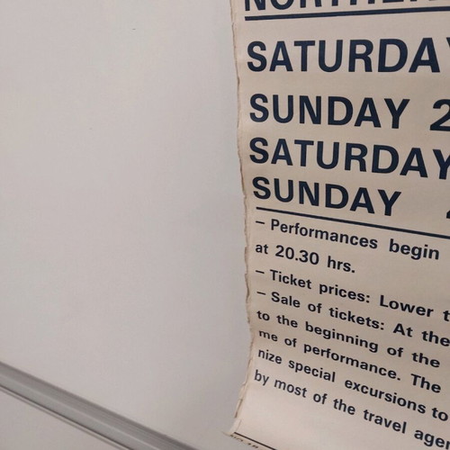 Epidaurus Festival 1977 Poster like new